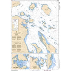 Service Hydrographique du Canada - 3479 - Approaches to/Approches à Sidney