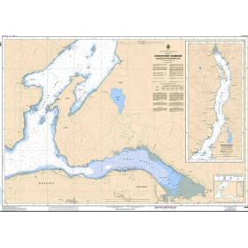 Service Hydrographique du Canada - 3495 - Vancouver Harbour Eastern Portion/Partie Est