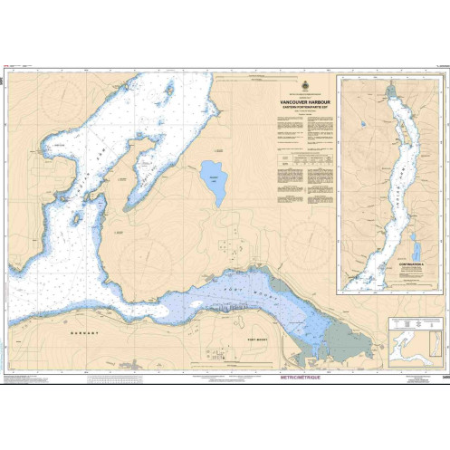 Service Hydrographique du Canada - 3495 - Vancouver Harbour Eastern Portion/Partie Est Service Hydrographique du Canada - 3495 - Vancouver Harbour Eastern Portion/Partie Est
