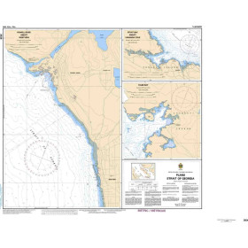 Service Hydrographique du Canada - 3536 - Plans - Strait of Georgia