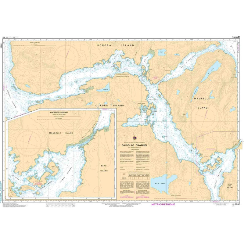 Service Hydrographique du Canada - 3537 - Okisollo Channel