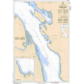 Service Hydrographique du Canada - 3540 - Approaches to/Approches à Campbell River