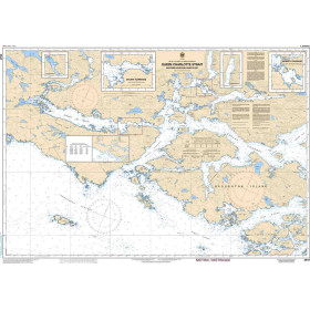 Service Hydrographique du Canada - 3547 - Queen Charlotte Strait, Eastern Portion/Partie Est