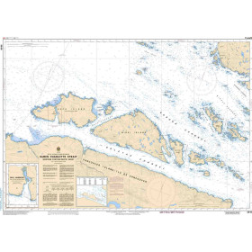 Service Hydrographique du Canada - 3549 - Queen Charlotte Strait Western Portion/Partie Ouest