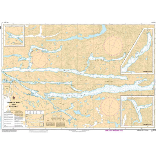 Service Hydrographique du Canada - 3552 - Seymour Inlet and/et Belize Inlet Service Hydrographique du Canada - 3552 - Seymour Inlet and/et Belize Inlet