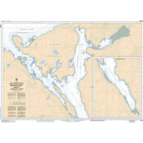Service Hydrographique du Canada - 3559 - Malaspina Inlet, Okeover Inlet and/et Lancelot Inlet