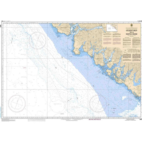 Service Hydrographique du Canada - 3603 - Ucluelet Inlet to/à Nootka Sound
