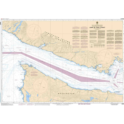 Service Hydrographique du Canada - 3606 - Juan de Fuca Strait