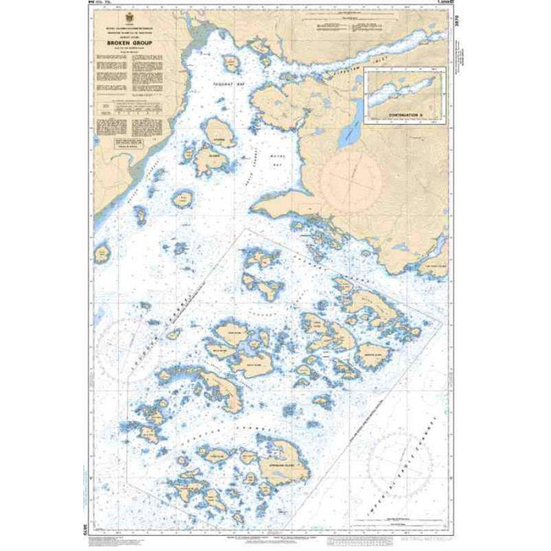 Service Hydrographique du Canada - 3670 - Broken Group