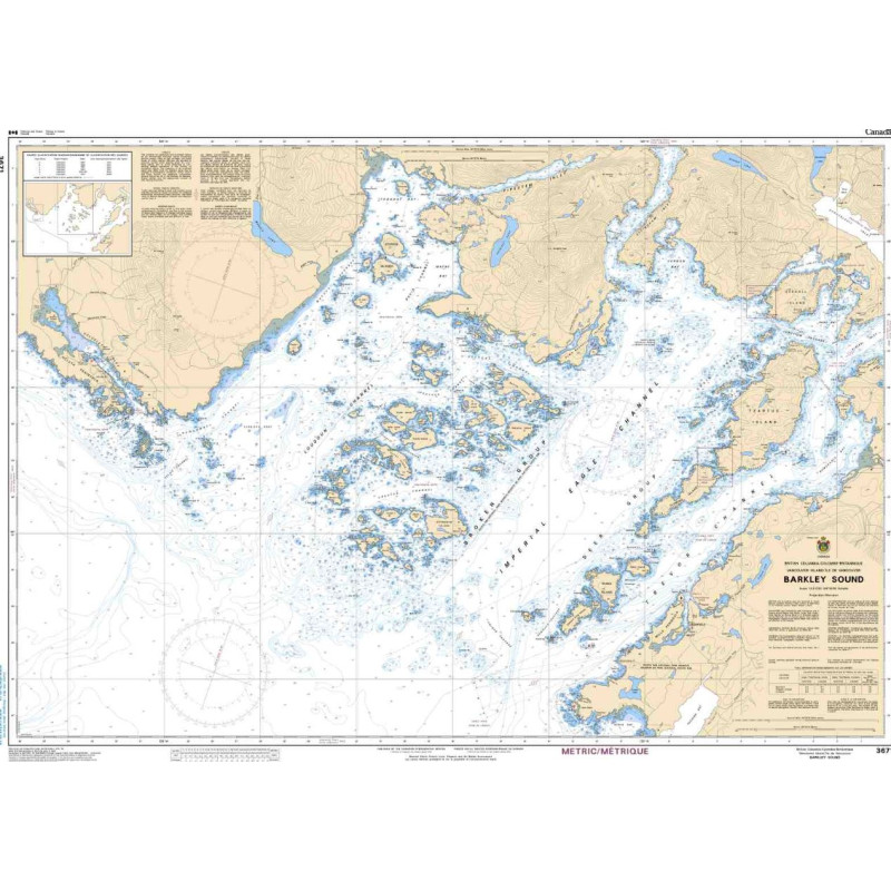 Service Hydrographique du Canada - 3671 - Barkley Sound