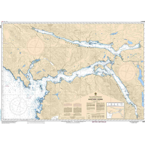 Service Hydrographique du Canada - 3679 - Quatsino Sound