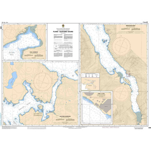 Service Hydrographique du Canada - 3681 - Plans - Quatsino Sound