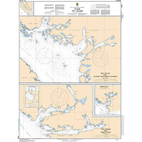 Service Hydrographique du Canada - 3721 - Plans Pitt Island