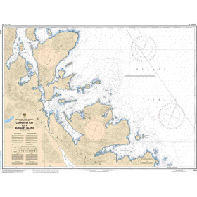 Service Hydrographique du Canada - 3809 - Carpenter Bay to/à Burnaby Island