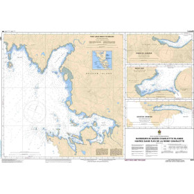 Service Hydrographique du Canada - 3811 - Harbours in Queen Charlotte Islands/Havres dans Îles de la Reine-Charlotte