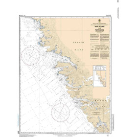 Service Hydrographique du Canada - 3854 - Tasu Sound to/à Port Louis