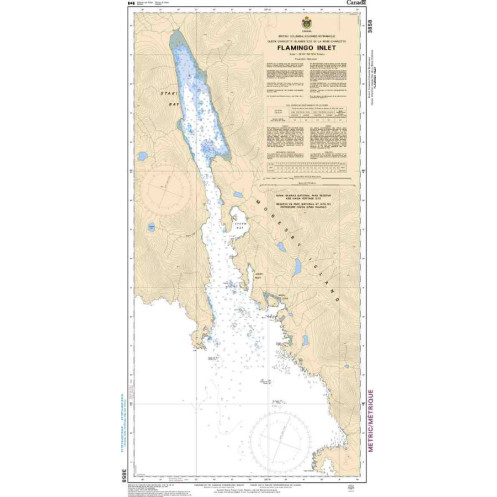 Service Hydrographique du Canada - 3858 - Flamingo Inlet