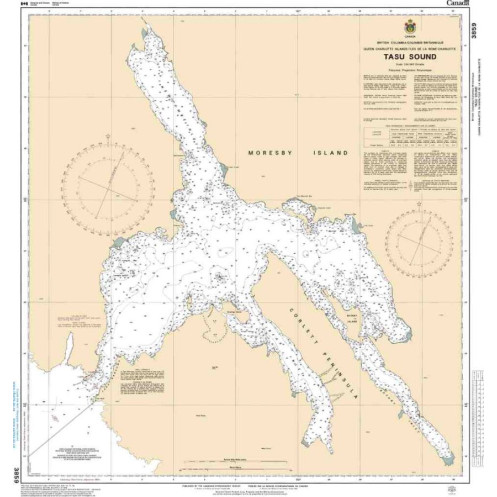 Service Hydrographique du Canada - 3859 - Tasu Sound