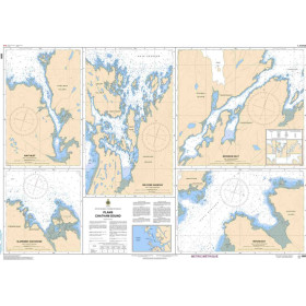 Service Hydrographique du Canada - 3909 - Plans Chatham Sound