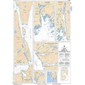 Service Hydrographique du Canada - 3911 - Plans Vicinity of/Proximité de Princess Royal Island