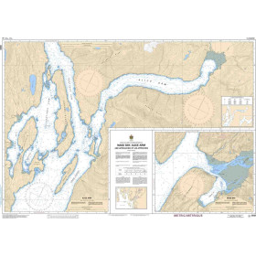 Service Hydrographique du Canada - 3920 - Nass Bay, Alice Arm and Approaches/et les approches