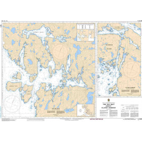 Service Hydrographique du Canada - 3921 - Fish Egg Inlet and/et Allison Harbour