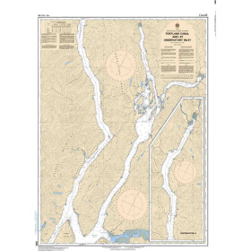 Service Hydrographique du Canada - 3933 - Portland Canal and/et Observatory Inlet