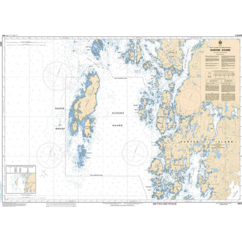 Service Hydrographique du Canada - 3937 - Queens Sound Service Hydrographique du Canada - 3937 - Queens Sound