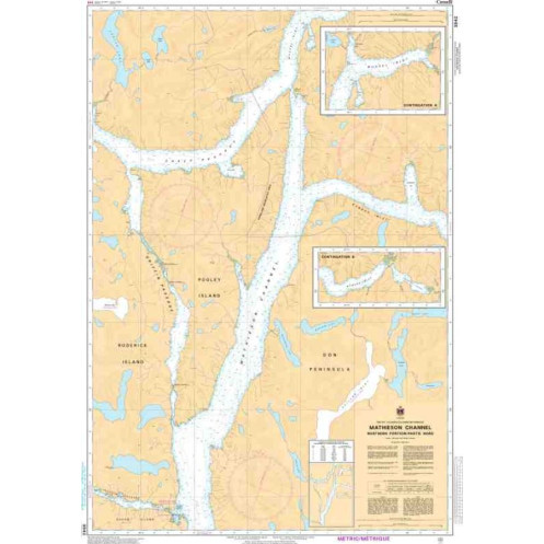 Service Hydrographique du Canada - 3942 - Mathieson Channel Northern Portion/Partie Nord