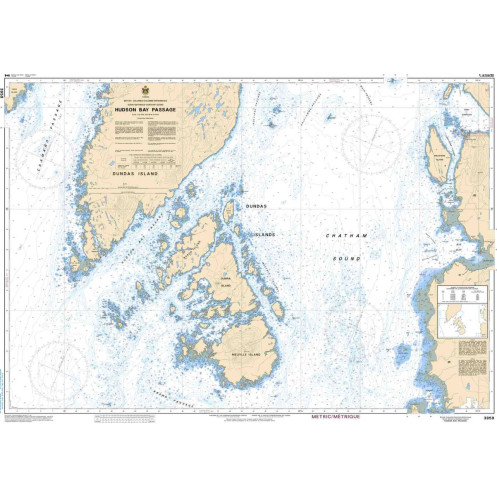 Service Hydrographique du Canada - 3959 - Hudson Bay Passage