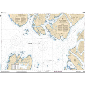 Service Hydrographique du Canada - 3960 - Approaches to/Approches à Portland Inlet