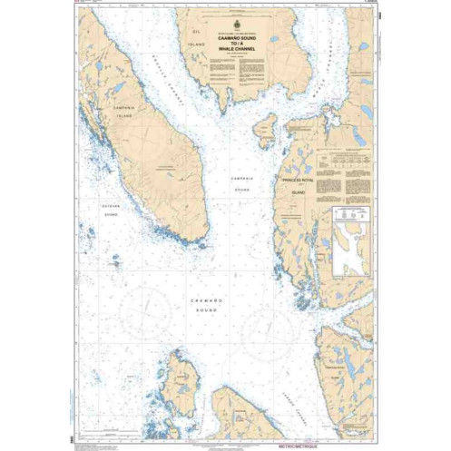 Service Hydrographique du Canada - 3982 - Caamaño Sound to/à Whale Channel