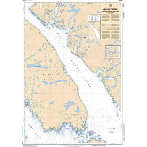 Service Hydrographique du Canada - 3984 - Principe Channel Southern Portion/Partie Sud