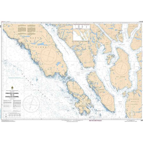 Service Hydrographique du Canada - 3976 -Principe Channel to/à Douglas Channel