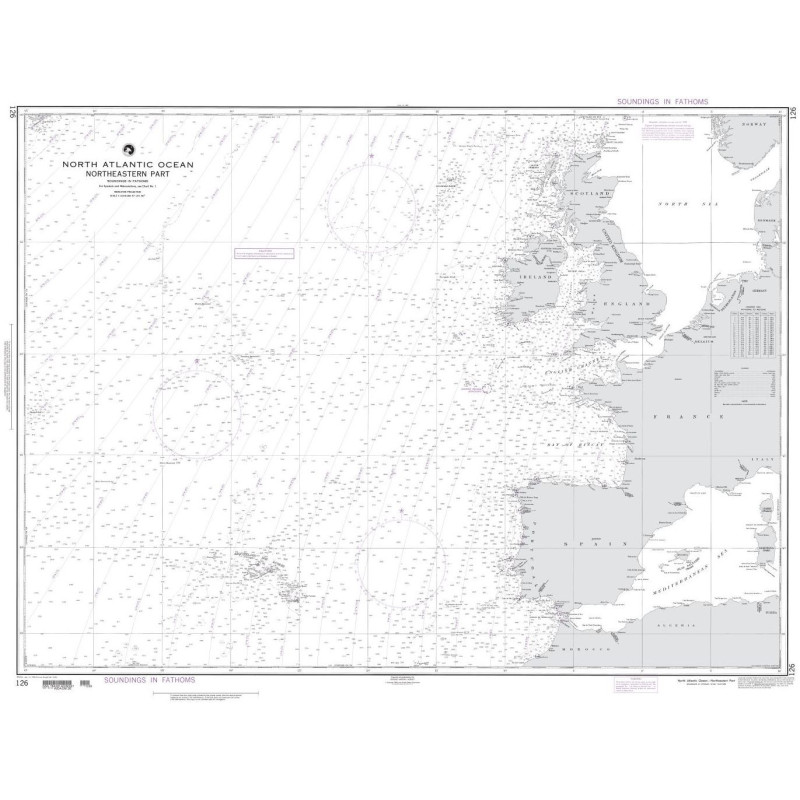 NGA - 126 - North Atlantic Ocean (Northeastern part)