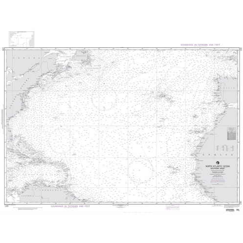 NGA - 120 - North Atlantic Ocean (Southern Sheet) NGA - 120 - North Atlantic Ocean (Southern Sheet)