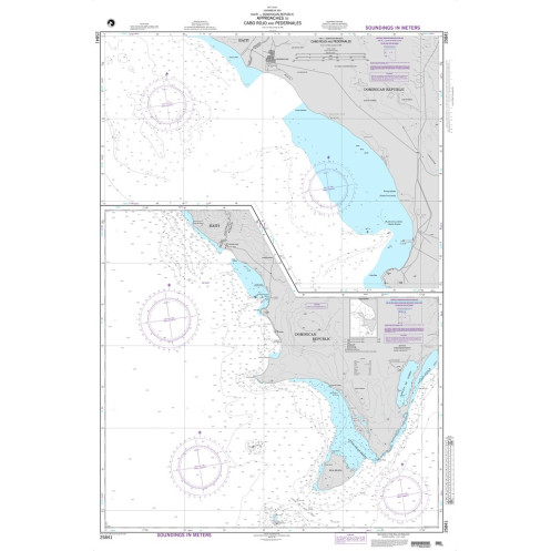NGA - 25841 - Approachees to Cabo Rojo and Pedernales - Plan: Cabo Rojo and Pedernales NGA - 25841 - Approachees to Cabo Rojo and Pedernales - Plan: Cabo Rojo and Pedernales