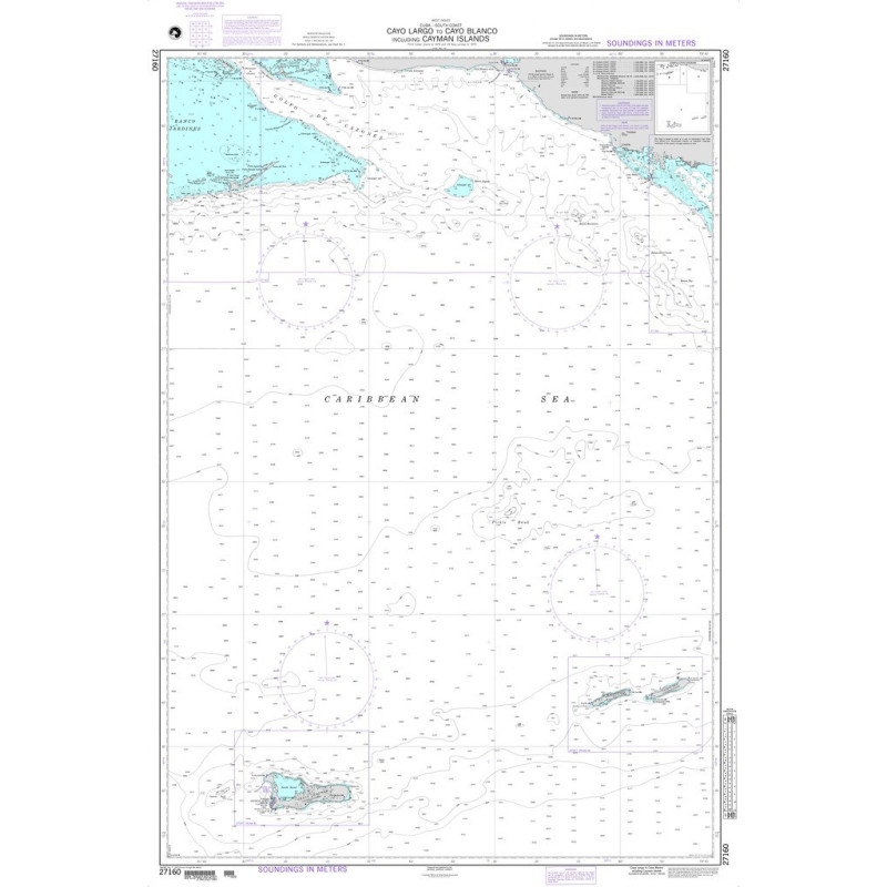 NGA - 27160 - Cayo Largo to Cayo Blanco including Cayman Islands