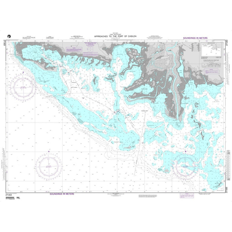 NGA - 27183 - Approachees to the Port of Casilda