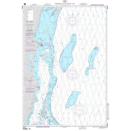 NGA - 28167 - Ambergris Cay to Pelican Cays