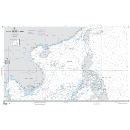 NGA - 550 - Gulf of Thailand to Taiwan including the Philippines (OMEGA)