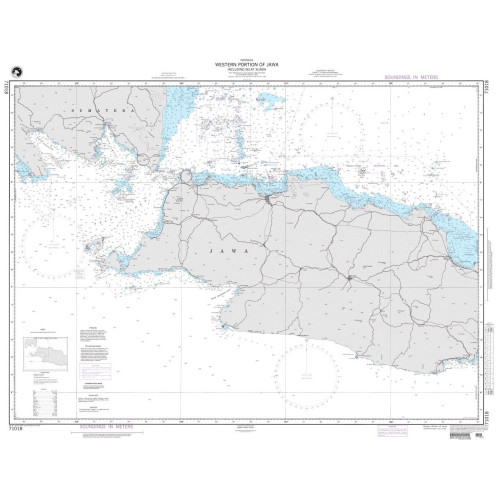 NGA - 71018 - Western Portion of Jawa including Selat Sunda NGA - 71018 - Western Portion of Jawa including Selat Sunda