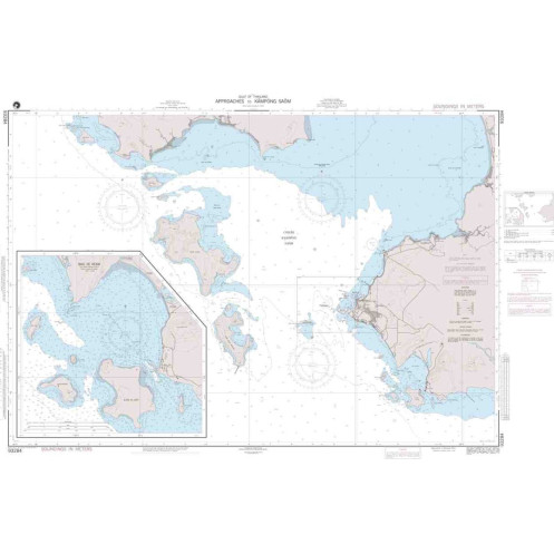 NGA - 93284 - Approachees To Kampong Saom (Gulf Of Thailand)