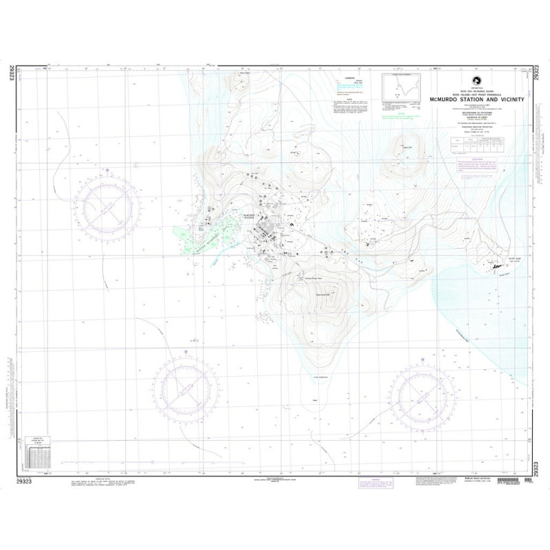 NGA - 29323 - McMurdo Station & Vicinity (Ross Island-Hut Point Peninsula)