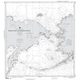 NGA - 532 - Bering Sea & Bering Strait