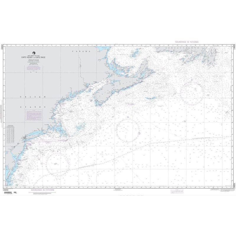 NGA - 14003 - Cape Race to Cape Henry