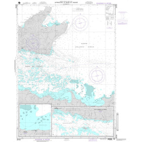 NGA - 25723 - Approachees to Bahia de Samana - Plans: A. Miches - B. Santa Barbara de Samana