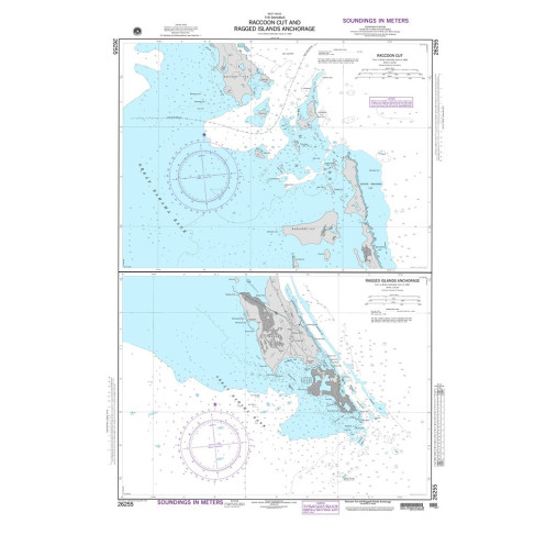 NGA - 26255 - Raccoon Cut (Bahama Islands) - Plan: Ragged Islands Anchorage