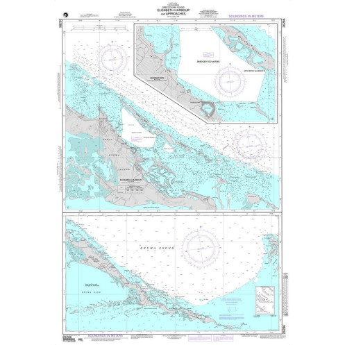 NGA - 26286 - Elizabeth Harbour andapproachees - Plans: A. Elizabeth Harbour - B. Georgetown