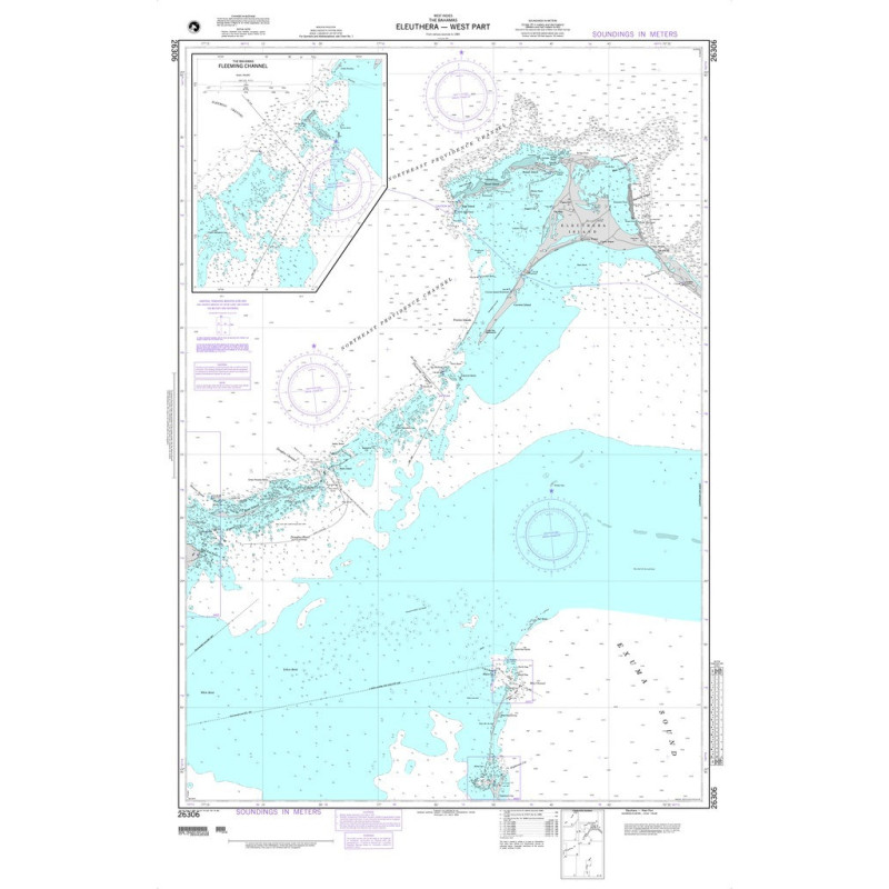 NGA - 26306 - Eleuthera-West Part - Plan: Fleeming Channel